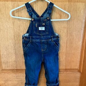 Oshkosh gosh fleece lined bib overalls